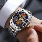 Personalized New York Knicks NBA Finals Champions 2026 Alloy Luxury Quartz Watch – TANTN23967