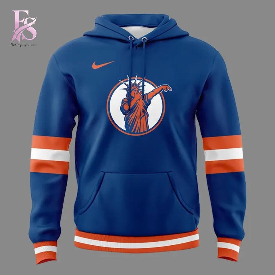 New York Knicks Tyler Kolek Statue of Liber 13 Hoodie