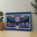New York Rangers 100th Anniversary Rectangle Canvas With Inner Frame – TANTN21500