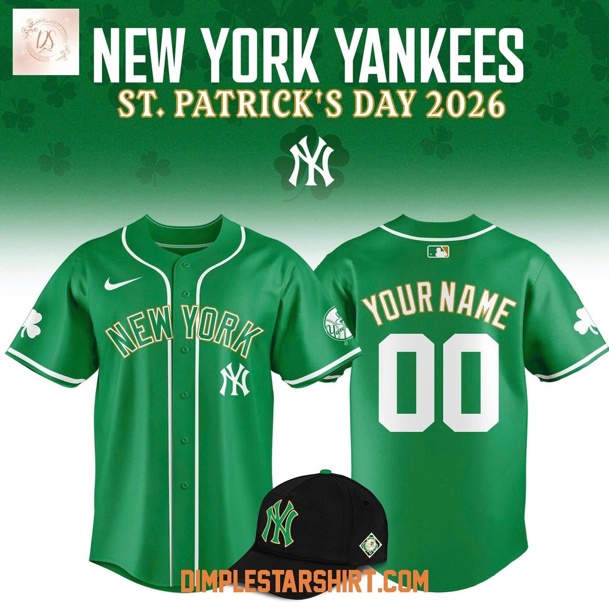 New York Yankees 2026 St. Patrick’s Day Jersey