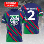 Personalized New Zealand Warriors 3D Apparel – VANDH 563