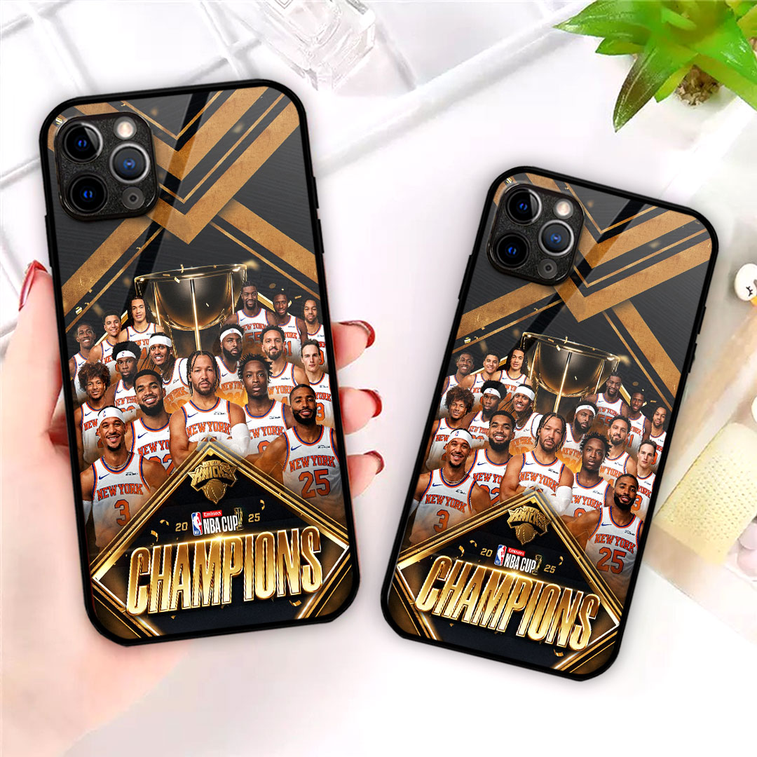 New York Knicks 2025 NBA Cup Champions Phone Case – TMTHU2702