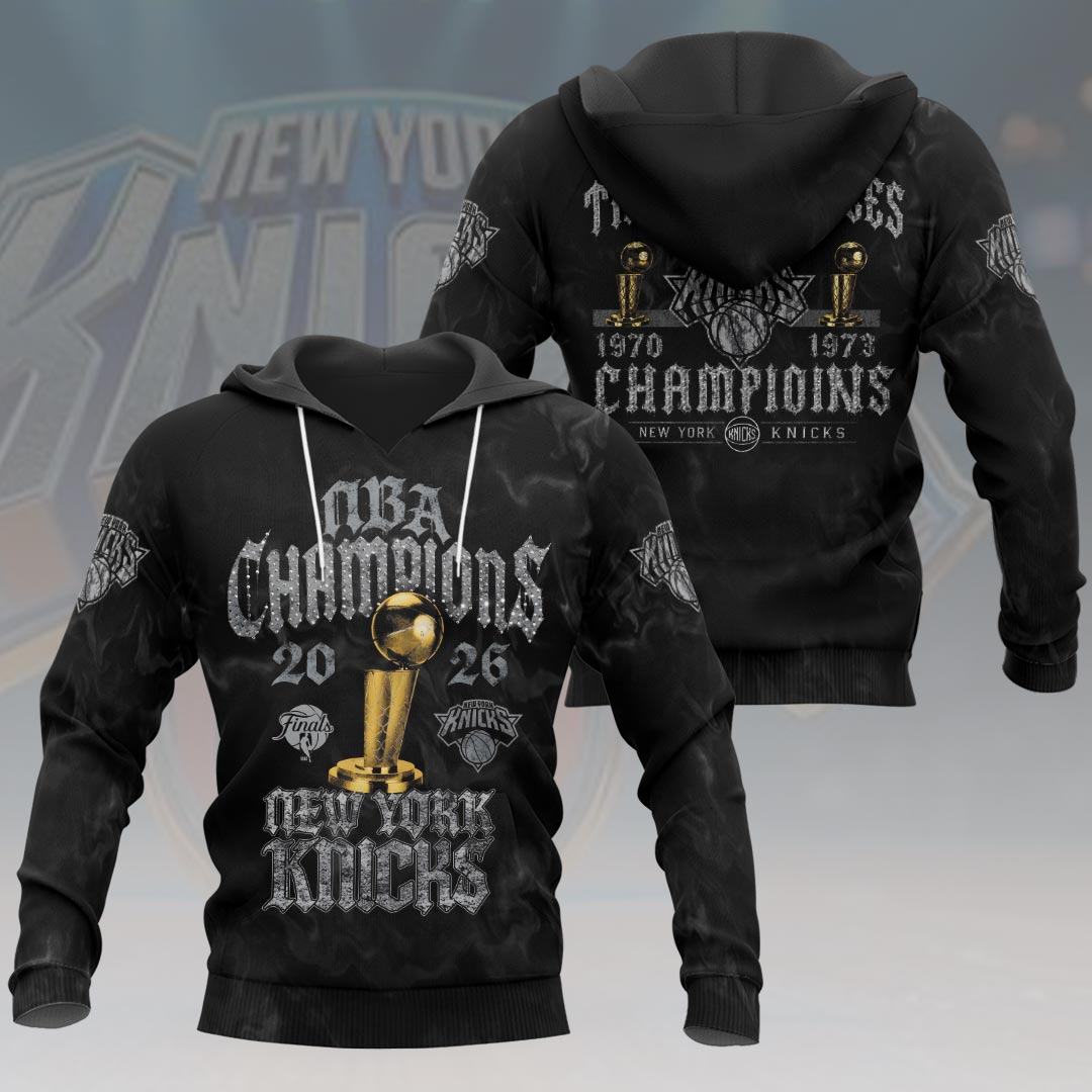 New York Knicks 2026 NBA Finals Champions 3D Apparel – HOATT18895