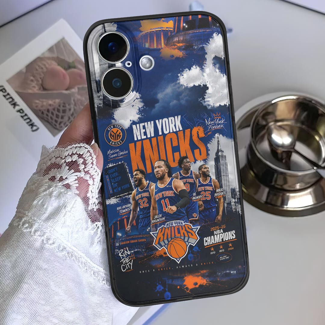 New York Knicks 2026 NBA Finals Champions Phone Case – HOATT19081