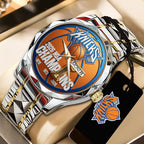 New York Knicks NBA Finals Champions 2026 Alloy Luxury Quartz Watch – TANTN23869