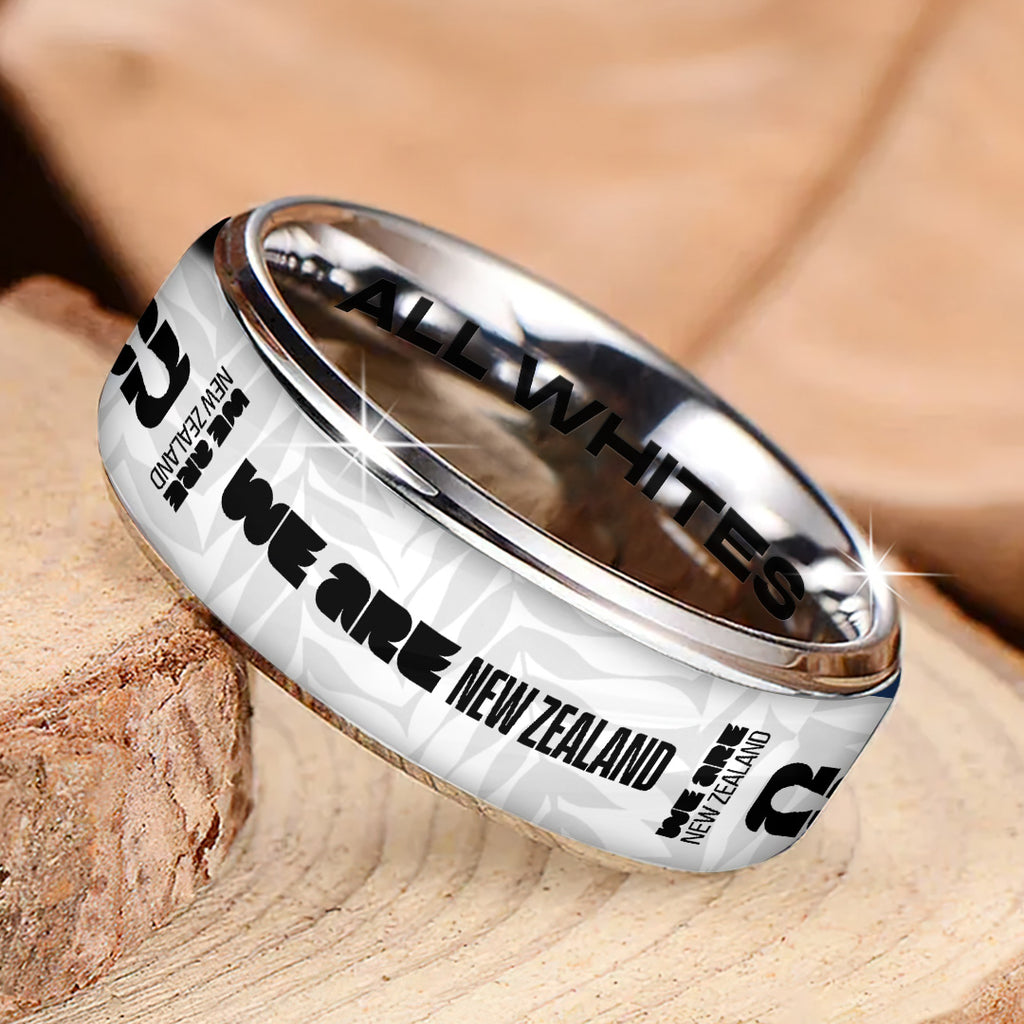 New Zealand National Football Team 2026 World Cup Custom Alloy Ring – TANTN20725