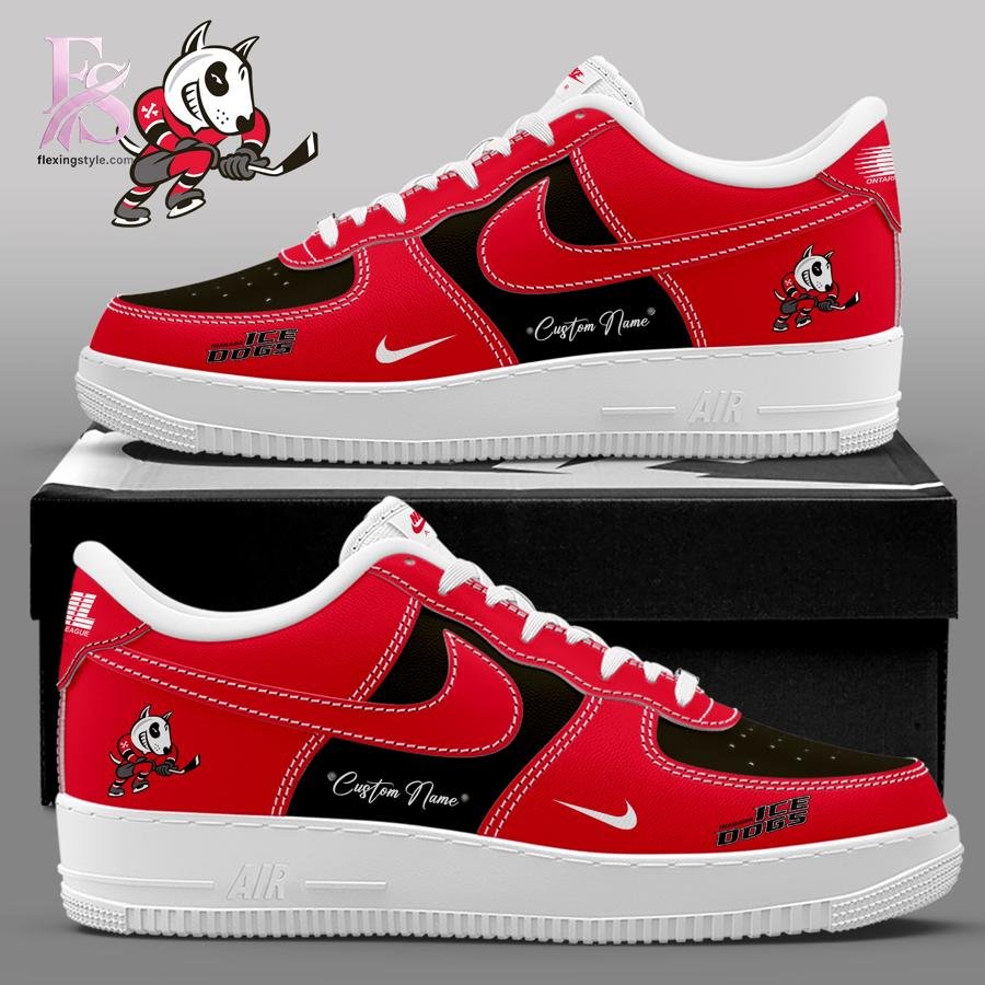 Niagara IceDogs 2026 Air Force Shoes