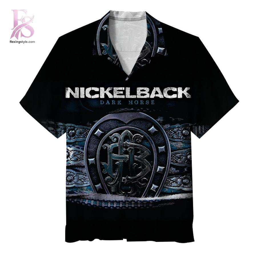Nickelback Dark Horse Album Hawaiian Shirt