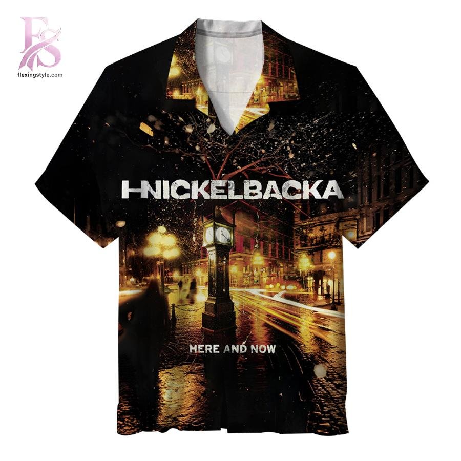 Nickelback Here and Now Album Hawaiian Shirt