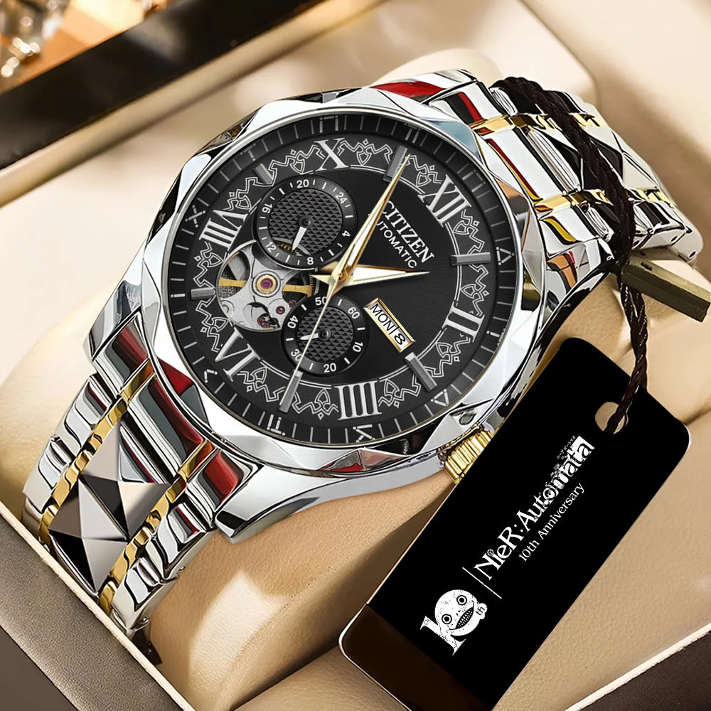 Nier: Automata 10th Anniversary Alloy Luxury Quartz Watch – GNE7472