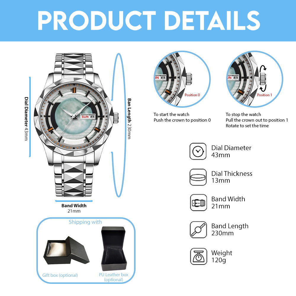 Nier: Automata 10th Anniversary Alloy Luxury Quartz Watch – GNE7474