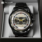 Nier: Automata 10th Anniversary Black Stainless Steel Watch – GNE7477