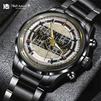Nier: Automata 10th Anniversary Black Stainless Steel Watch – GNE7477
