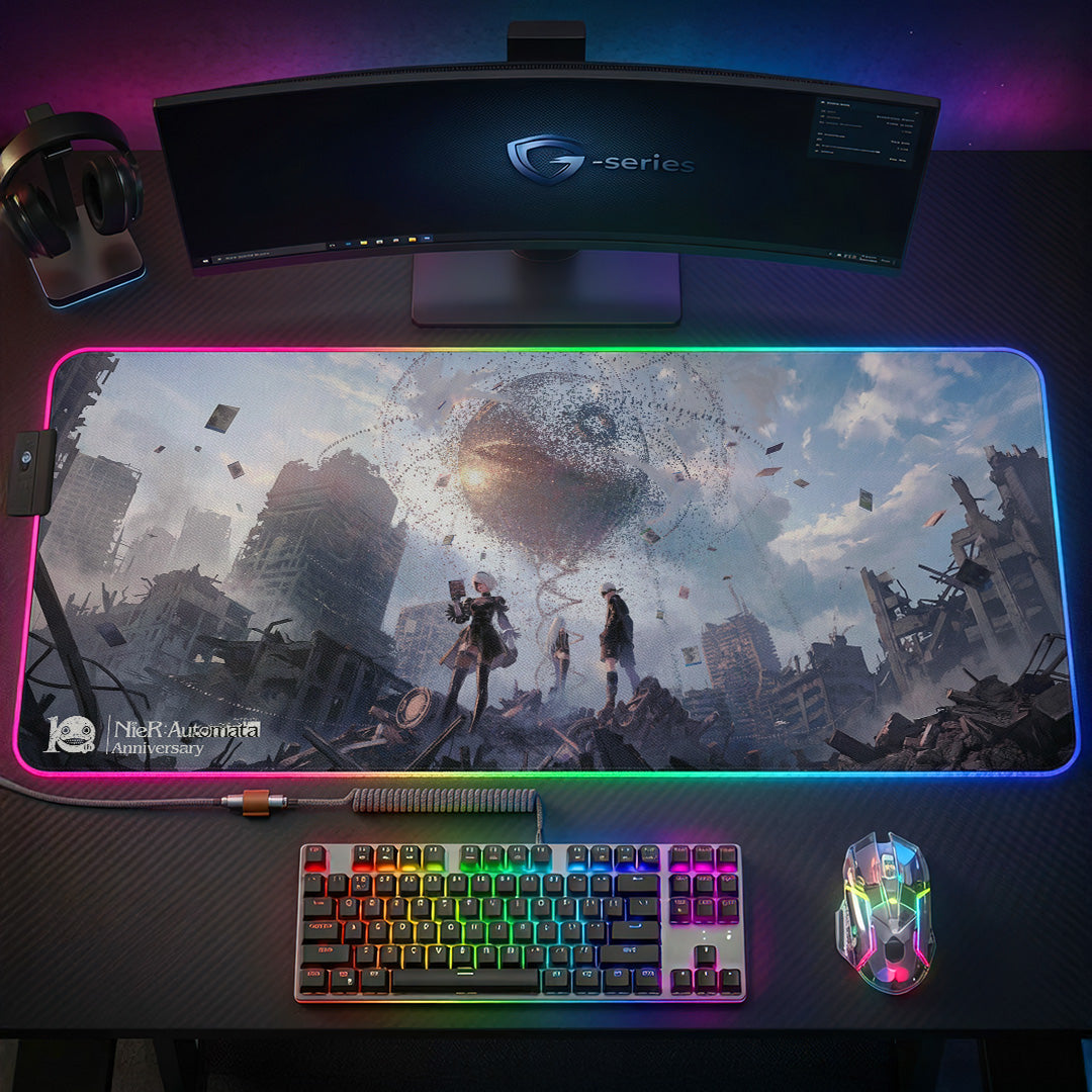 Nier: Automata 10th Anniversary Custom Gaming Desk Mat – GNE7471