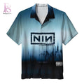 Nine Inch Nails With Teeth Album Hawaiian Shirt