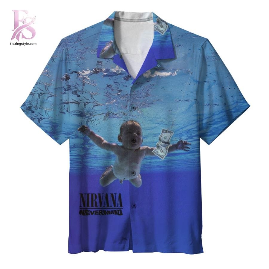 Nirvana Nevermind Album Hawaiian Shirt