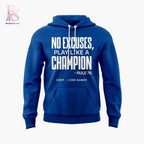 No Excuses Play Like A Champion Tampa Bay Lightning 2026 Hoodie