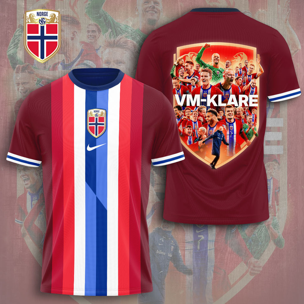Norway National Football Team 3D Apparel – GNE4641