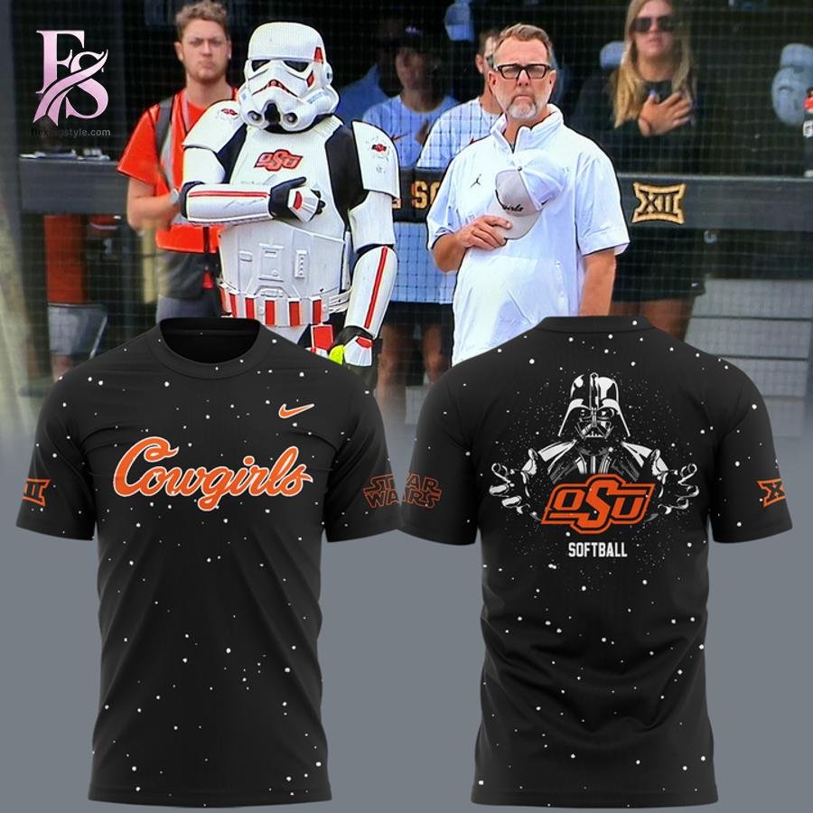 OSU Cowgirl Softball x Star Wars T-Shirt 2025