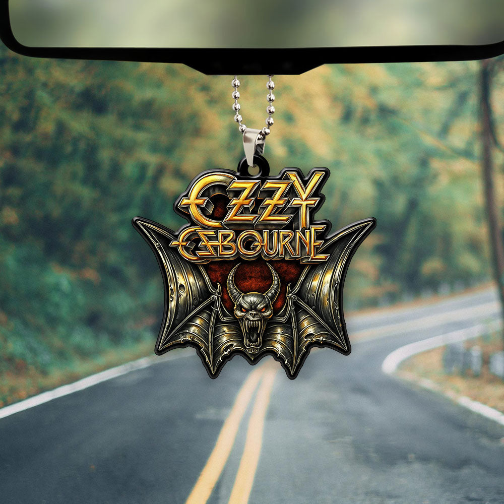 Ozzy Osbourne Custom Shape 1-sided Acrylic Car Ornament – TMTHU439