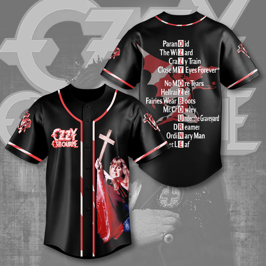 Ozzy Osbourne Baseball Jersey – TMTHU443