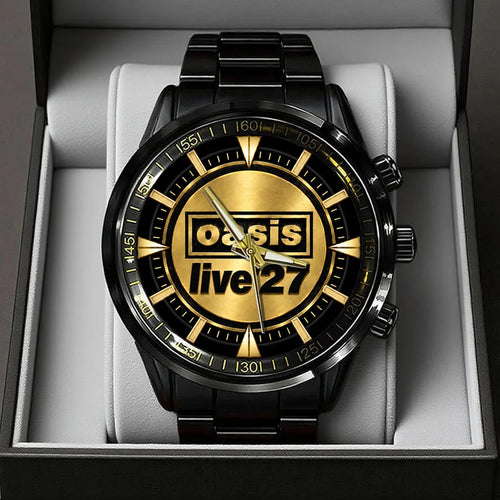 Oasis Tour 2027 Black Stainless Steel Watch – TANTN25699