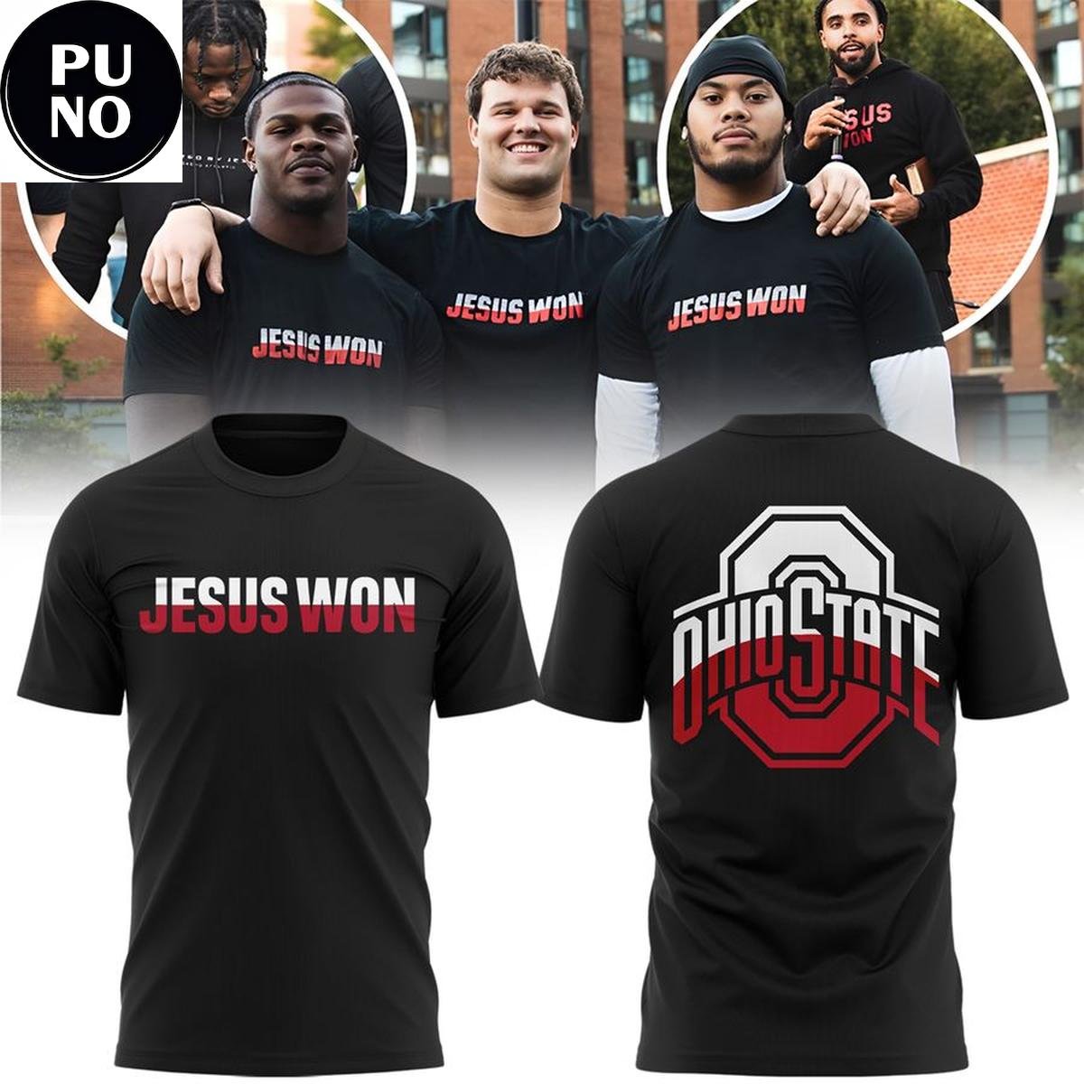 Ohio State Buckeyes 2026 Jesus Won 3rd Annual Fall Kickoff T-Shirt