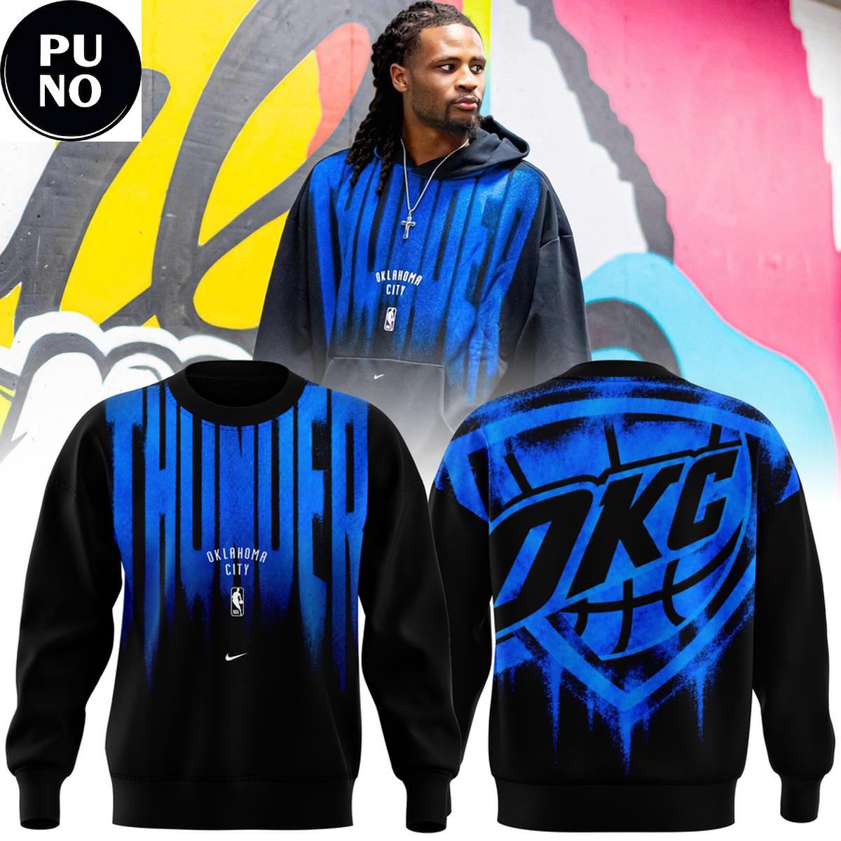 Oklahoma City Thunder 2026-27 Icon Practice Hoodie Shirt