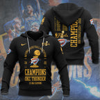 Oklahoma City Thunder 2025 NBA Champions 3D Apparel – TANTN 13926