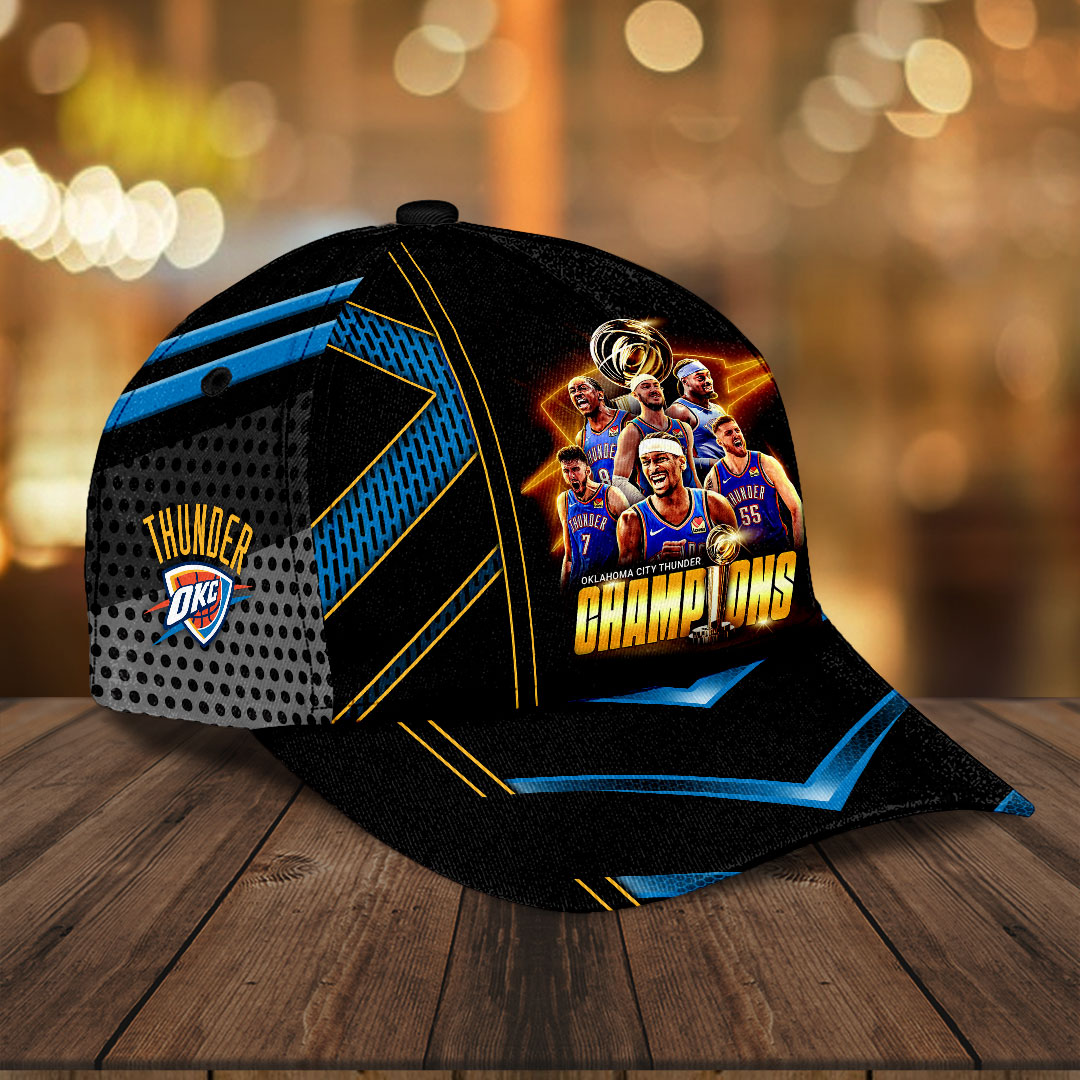 Oklahoma City Thunder 2025 NBA Champions Classic Cap – HOATT 11358