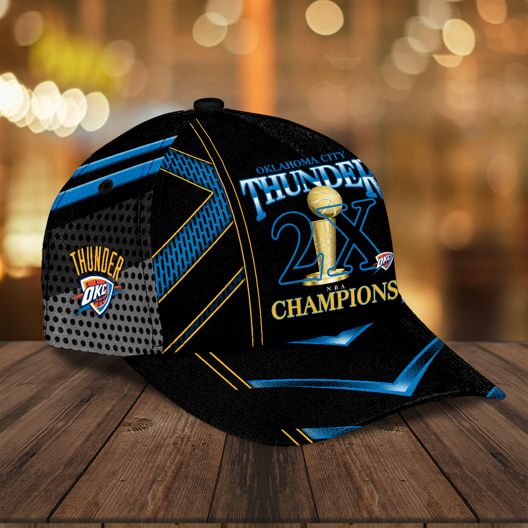 Oklahoma City Thunder 2025 NBA Champions Classic Cap – HOATT 11361