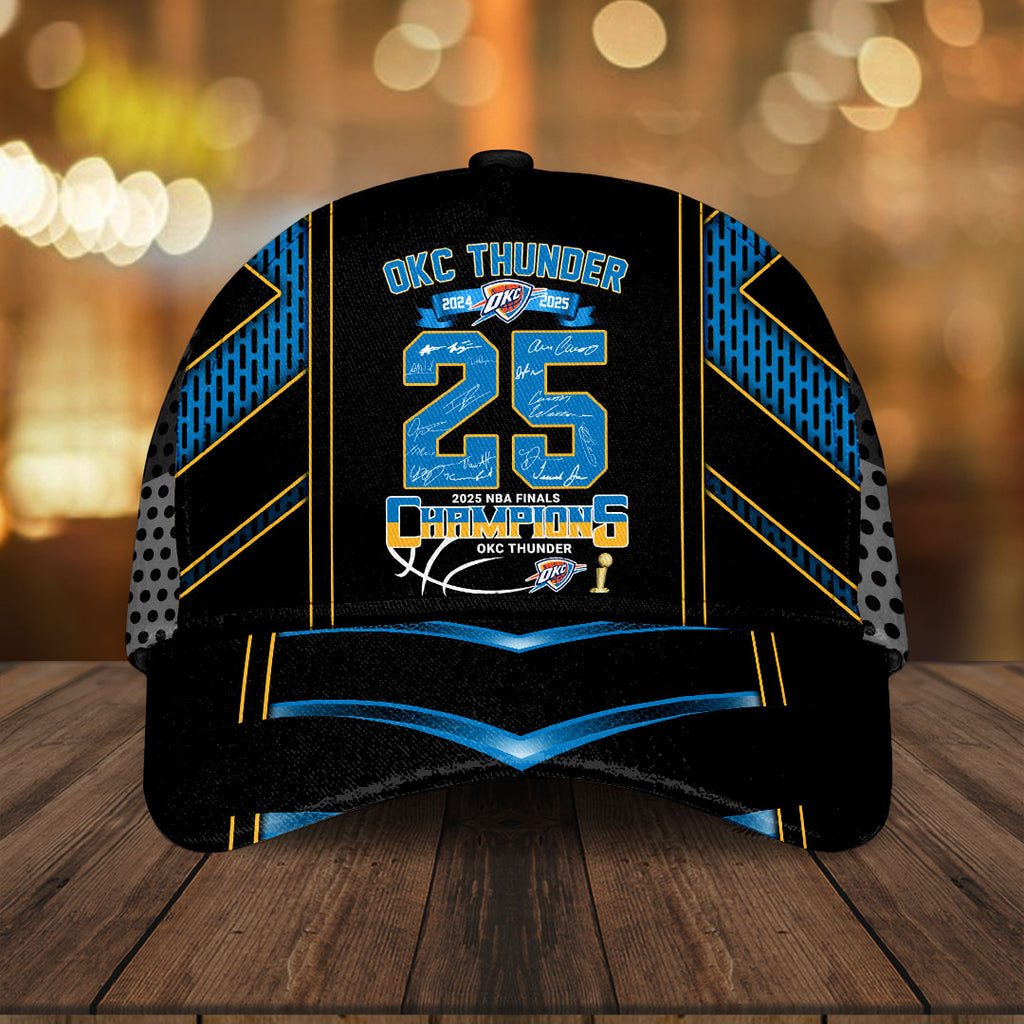 Oklahoma City Thunder 2025 NBA Champions Classic Cap – HOATT 11370