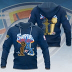 Oklahoma City Thunder 2025 NBA Champions 3D Apparel – HOATT 11404