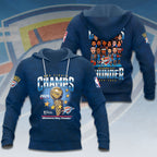 Oklahoma City Thunder 2025 NBA Champions 3D Apparel – HOATT 11438