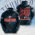 Oklahoma City Thunder 2025 NBA Champions 3D Apparel – MAITM 11772