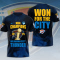 Oklahoma City Thunder 2025 NBA Champions 3D Apparel – HOATT 11359