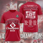Oklahoma Sooners 2026 NCAA Baseball Men's College World Series Champions 3D Apparel – TMTHU7021