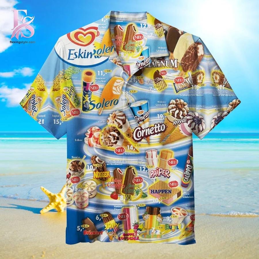 Old Ice Creams Hawaiian Shirt