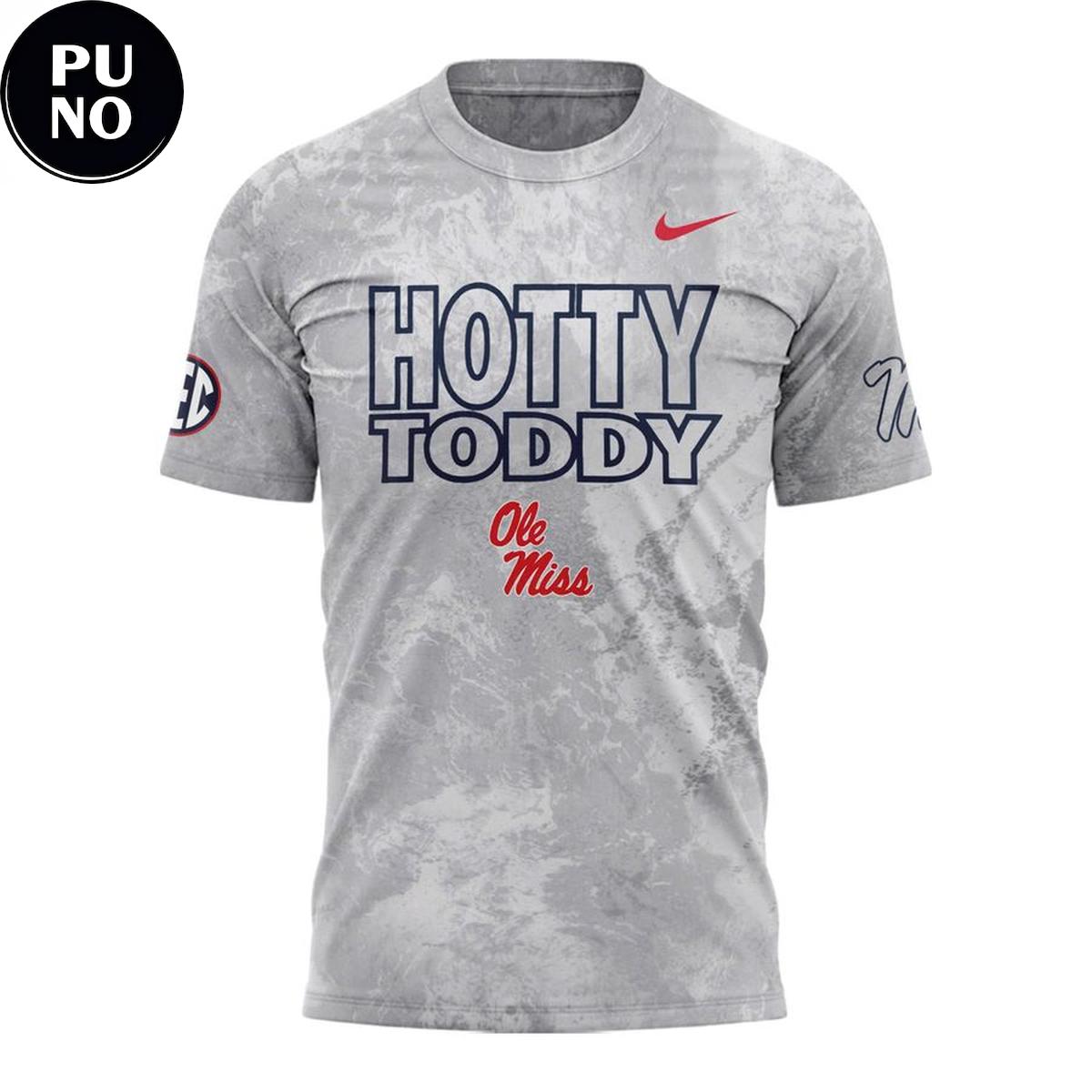 Ole Miss Rebels 2026 Wear White Camo Hoodie T-Shirt