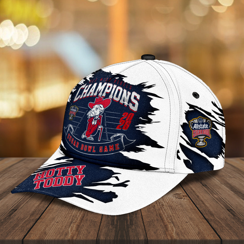 Ole Miss Rebels Football Sugar Bowl Champions Classic Cap – MAITM14333