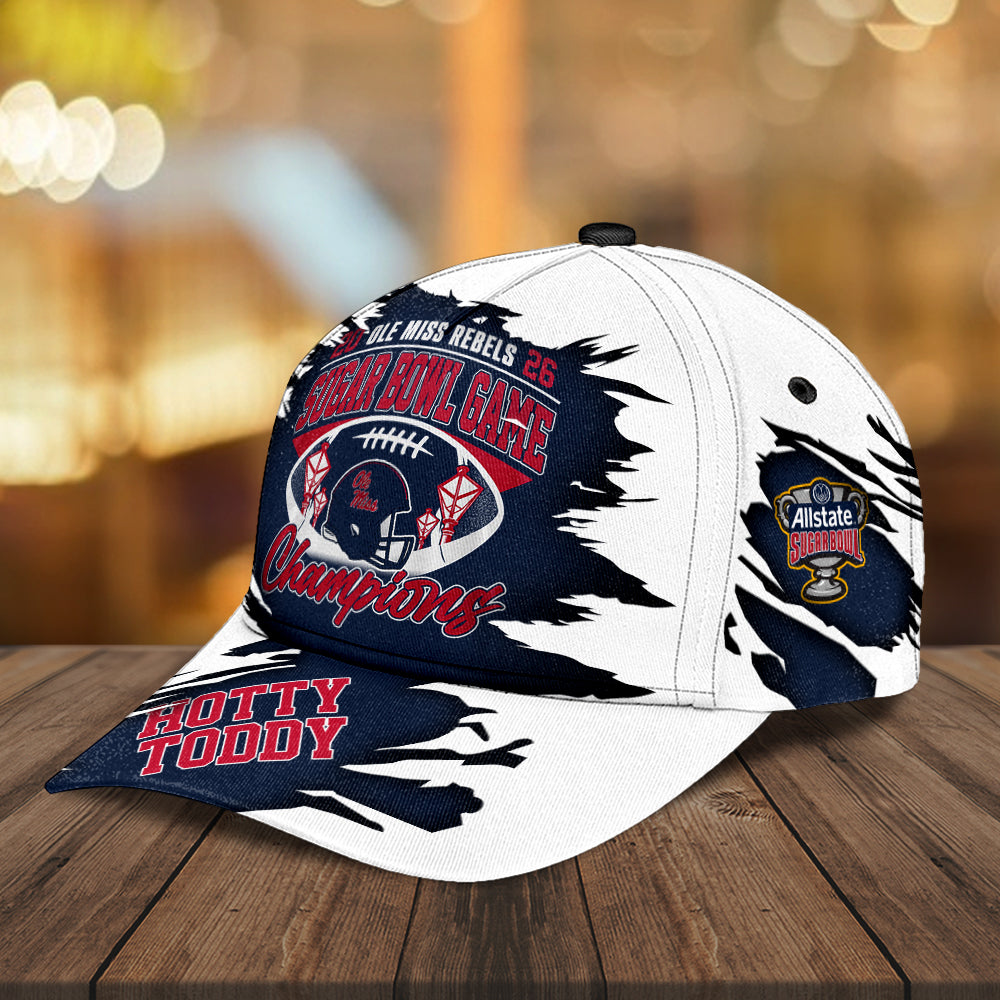 Ole Miss Rebels Football Sugar Bowl Champions Classic Cap – MAITM14334