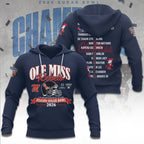 Ole Miss Rebels Football 3D Apparel – TANTN19927