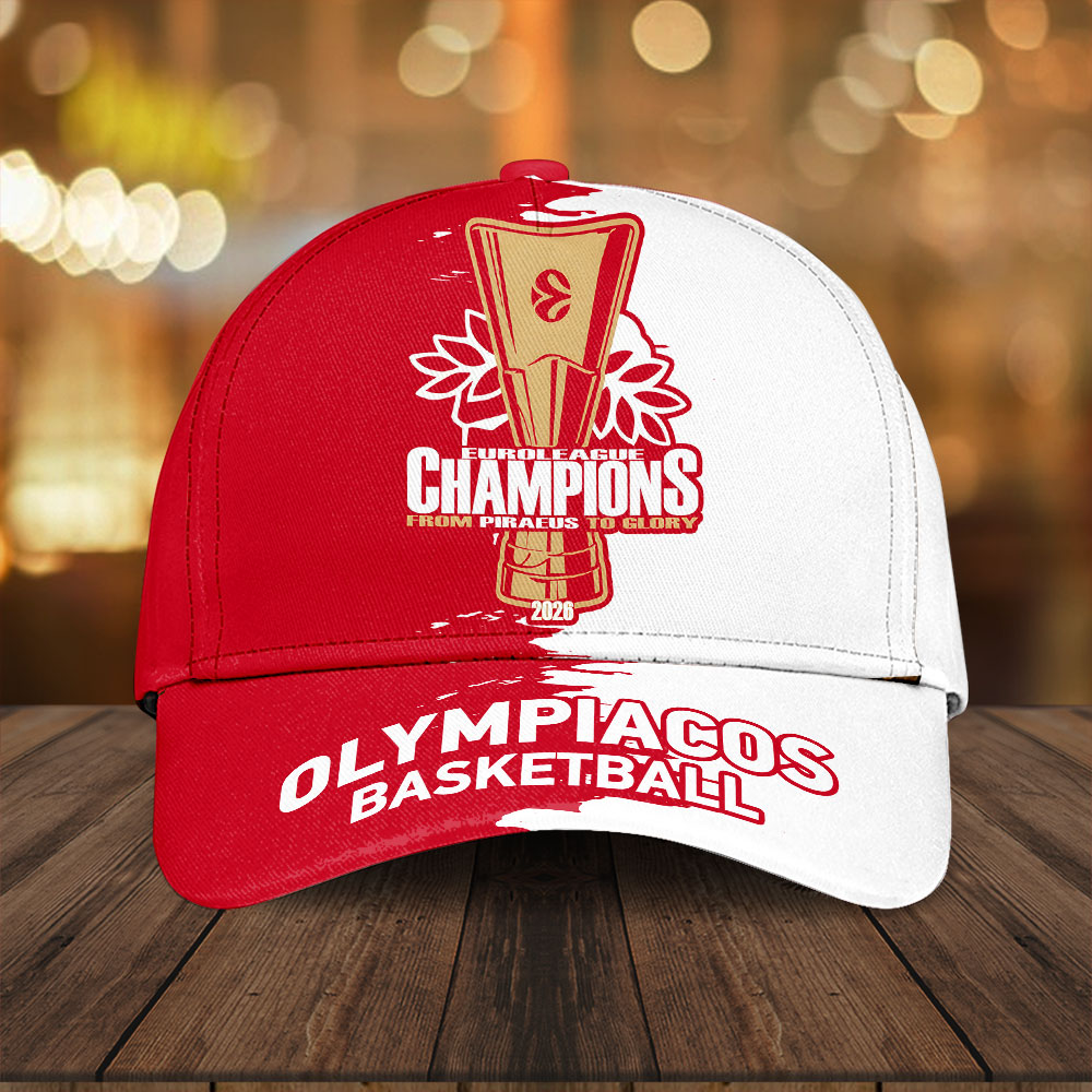 Olympiacos B.C. 2026 EuroLeague Champions Classic Cap – TANTN23610