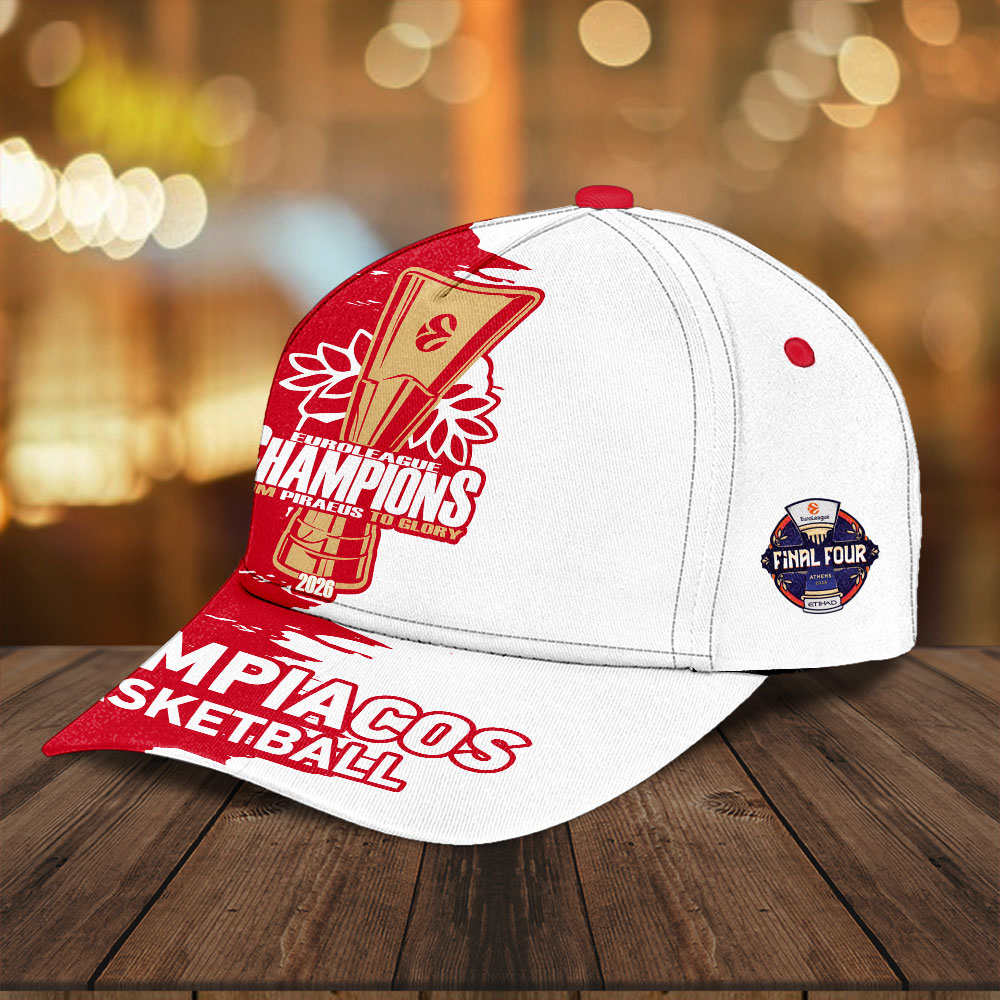 Olympiacos B.C. 2026 EuroLeague Champions Classic Cap – TANTN23610