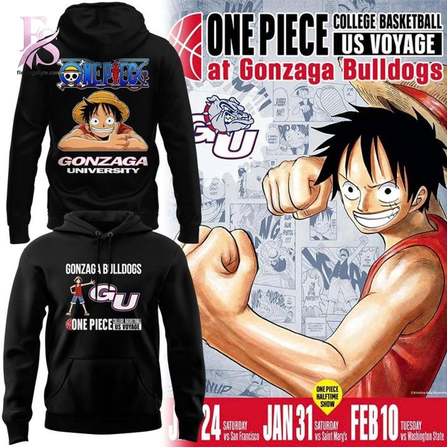One Piece Gonzaga Bulldogs 2026 Shirt