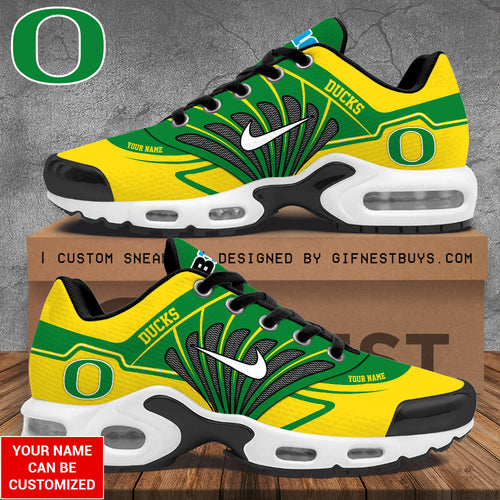 Personalized Oregon Ducks Football Air Max Shoes – TANTN 9803