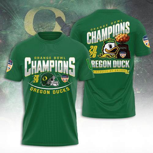 Oregon Ducks Football 3D Apparel – TANTN19880