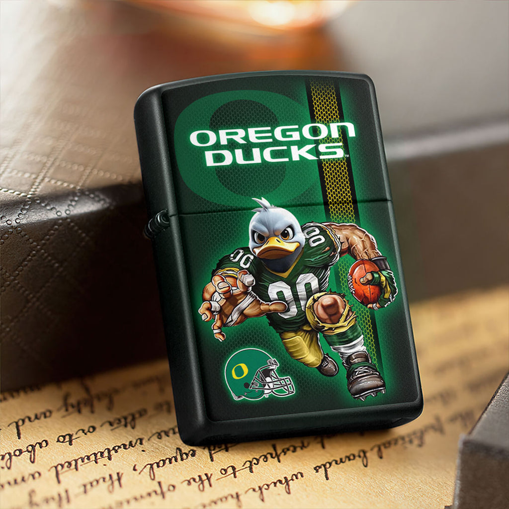 Oregon Ducks Football Zippo Lighter Case (No Insert) – HOATT13307