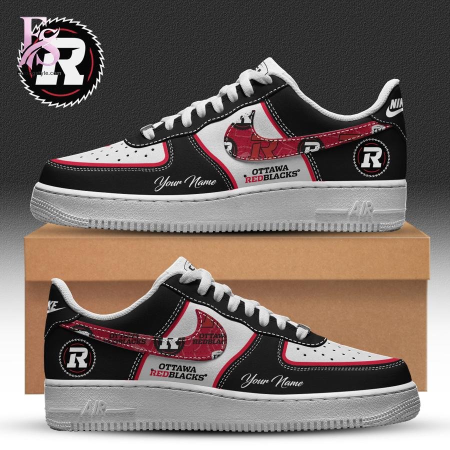 Ottawa Redblacks CFL Air Force Shoes