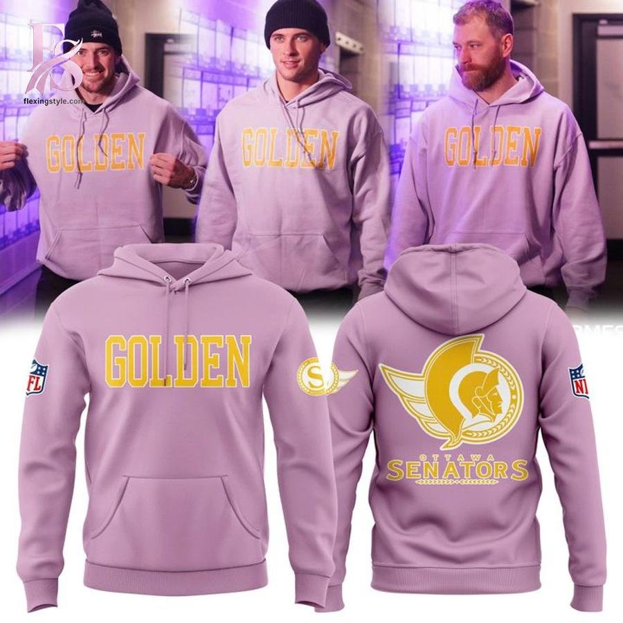 Ottawa Senators Golden Hoodie 2025